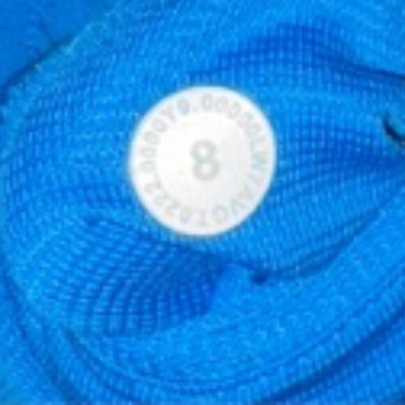 Lululemon Blue Running Shorts Size 8 - Picture 2 of 3